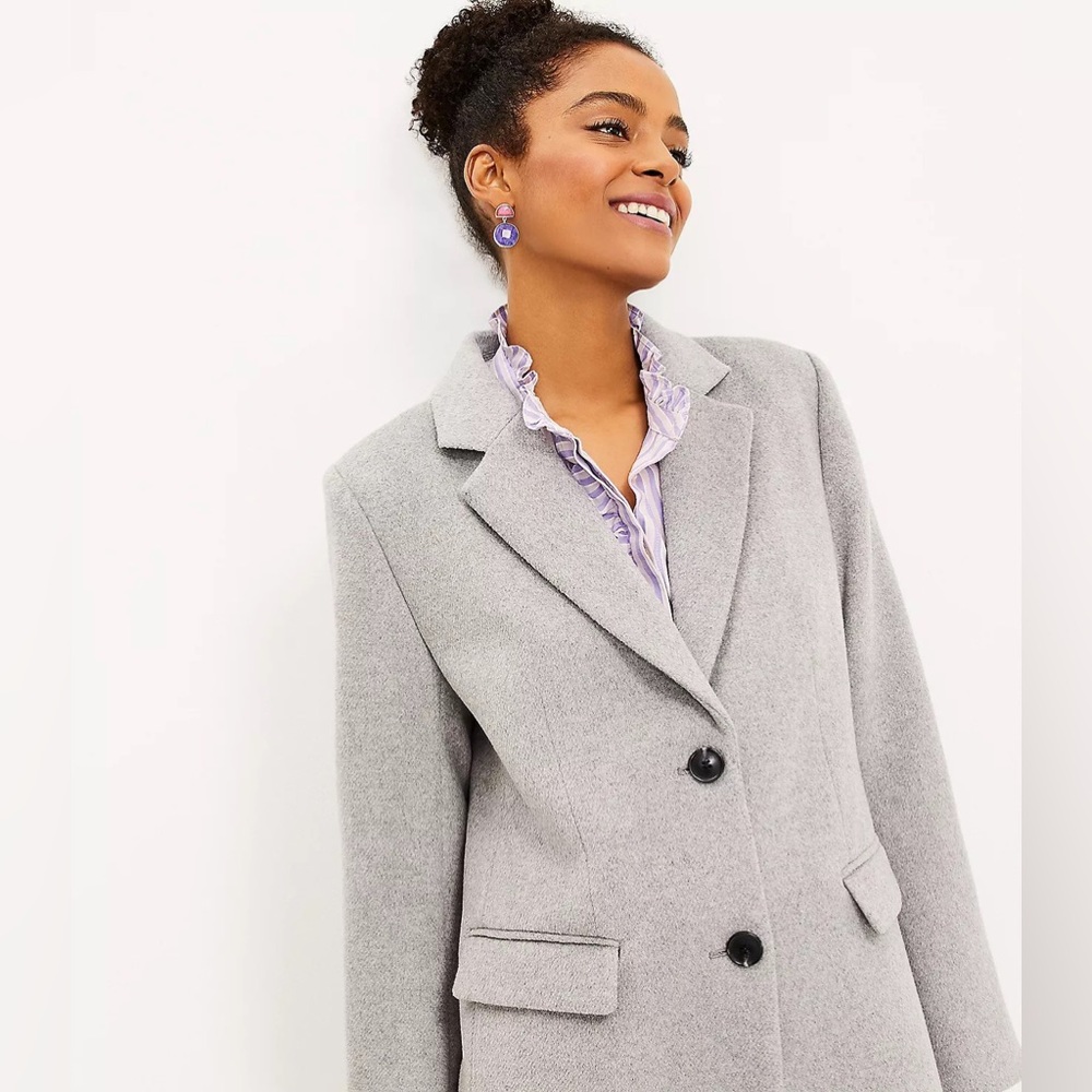 Ann Taylor Loft Two Button Coat - image 2